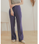 カルゼキックフレアパンツ