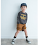 『親子リンク』オーガニックコットンロゴロングTシャツ(KIDS)