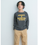 『親子リンク』オーガニックコットンロゴロングTシャツ(KIDS)