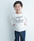 『親子リンク』オーガニックコットンロゴロングTシャツ(KIDS)