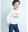 『親子リンク』オーガニックコットンロゴロングTシャツ(KIDS)