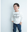 『親子リンク』オーガニックコットンロゴロングTシャツ(KIDS)
