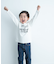 『親子リンク』オーガニックコットンロゴロングTシャツ(KIDS)