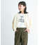 『親子リンク』オーガニックコットンロゴロングTシャツ(KIDS)