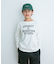 『親子リンク』オーガニックコットンロゴロングTシャツ(KIDS)