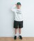 『親子リンク』オーガニックコットンロゴロングTシャツ(KIDS)