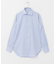 LIFE STYLE TAILOR　セミワイドヘリンボンシャツ