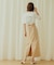 アシンメトリーハイウエストタイトスカート