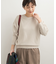 モチモチクルーネックニット