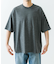 new basic　ウォッシャブルメリノウールショートスリーブTシャツ