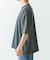 new basic　ウォッシャブルメリノウールショートスリーブTシャツ