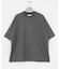 new basic　ウォッシャブルメリノウールショートスリーブTシャツ
