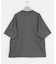 new basic　ウォッシャブルメリノウールショートスリーブTシャツ