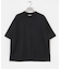 new basic　ウォッシャブルメリノウールショートスリーブTシャツ