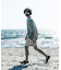 new basic　ウォッシャブルメリノウールショートスリーブTシャツ