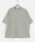 new basic　ウォッシャブルメリノウールショートスリーブTシャツ