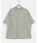 new basic　ウォッシャブルメリノウールショートスリーブTシャツ