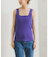 スクエアネックニットTOP