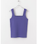 スクエアネックニットTOP