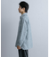 『ユニセックス』フリンジジャガードレギュラーカラーシャツ