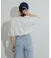 『ユニセックス』ハイショクステッチデザインT(5分袖)