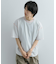 『ユニセックス』ハイショクステッチデザインT(5分袖)