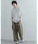 『ユニセックス』ハイショクステッチデザインT(5分袖)