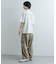『ユニセックス』ハイショクステッチデザインT(5分袖)