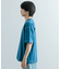 『ユニセックス』ハイショクステッチデザインT(5分袖)