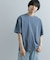 『ユニセックス』ハイショクステッチデザインT(5分袖)