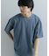 『ユニセックス』ハイショクステッチデザインT(5分袖)