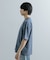 『ユニセックス』ハイショクステッチデザインT(5分袖)