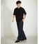『ユニセックス』ハイショクステッチデザインT(5分袖)