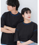 『ユニセックス』ハイショクステッチデザインT(5分袖)