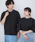『ユニセックス』ハイショクステッチデザインT(5分袖)