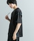 『ユニセックス』ハイショクステッチデザインT(5分袖)