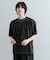 『ユニセックス』ハイショクステッチデザインT(5分袖)