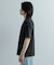 『ユニセックス』ハイショクステッチデザインT(5分袖)