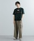 ブロックドデザインTシャツ(5分袖)