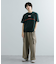 ブロックドデザインTシャツ(5分袖)