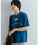 ブロックドデザインTシャツ(5分袖)