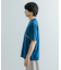 ブロックドデザインTシャツ(5分袖)