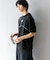 ブロックドデザインTシャツ(5分袖)