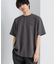 『一部WEB限定カラー』『ユニセックス』シシュウダンボールポンチショートスリーブTシャツ