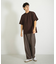 『一部WEB限定カラー』『ユニセックス』シシュウダンボールポンチショートスリーブTシャツ