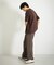 『一部WEB限定カラー』『ユニセックス』シシュウダンボールポンチショートスリーブTシャツ
