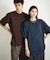『一部WEB限定カラー』『ユニセックス』シシュウダンボールポンチショートスリーブTシャツ