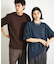 『一部WEB限定カラー』『ユニセックス』シシュウダンボールポンチショートスリーブTシャツ