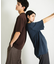 『一部WEB限定カラー』『ユニセックス』シシュウダンボールポンチショートスリーブTシャツ