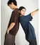 『一部WEB限定カラー』『ユニセックス』シシュウダンボールポンチショートスリーブTシャツ